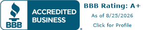 BBB A+ Accredited Business